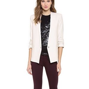 Helmut by Helmut Lang Blazer with scrunched sleeve